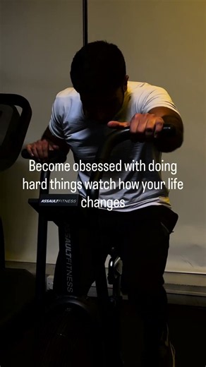 Become obsessed with doing hard things 🐅