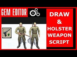 Draw and Holster Weapon Script: Men of War Assault Squad 2 GEM Editor Tutorial