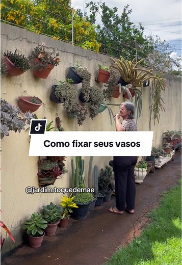 Como Fixar Seus Vasos de Planta na Parede