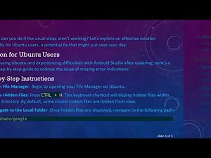 Troubleshooting Android Studio 4.1 - Fixing Missing Error Indications in the IDE