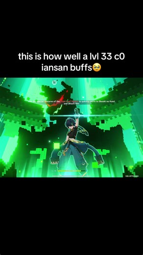 Genshin Impact: Low Build Showcase of Level 33 Iansan