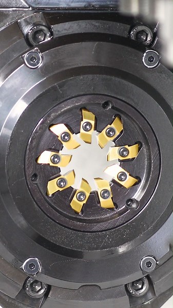 Tungaloy-NTK America, Inc. on Instagram: "Machining a Bone Screw with NTK's Thread Whirling Tool! ☠ Sharp cutting edges and PVD coated inserts generate superior surface finishes while achieving long tool life! ✨ Highly efficient single pass threading reduces cycle time! ⌛ #cnc #machine #screw #swissmachining #manufacturing #machinist #ntk"