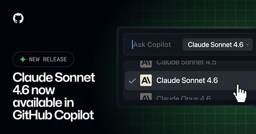 Claude Sonnet 4.6 is now generally available in GitHub Copilot - GitHub Changelog