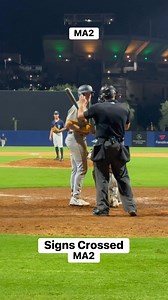 The pitcher & catcher had their signs crossed. The catcher & umpire both get hit… ouch! #baseball #MA2 #MichaelAcevedoII #umpire #Catcher #Signs #ouch | Michael Acevedo II