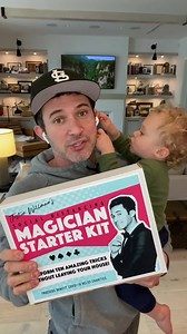 Run out of things to do with your kids in quarantine? How about I teach them magic they can perform over Zoom & FaceTime for their friends and family! It's the SOCIAL DISTANCING MAGICIAN STARTER KIT to benefit Covid-19 relief. Ten amazing illusions taught to them by the guy from Magic For Humans on Netflix. (That's me!) 🎩 | Justin Willman