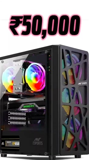 I Built a 50,000 INR Gaming PC with an RTX 4060