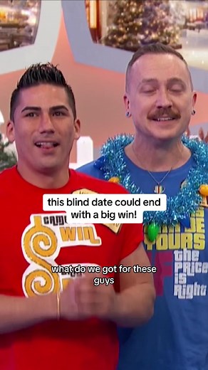These singles are meeting for the FIRST TIME on a #PriceisRight blind holi-date! 🎄 See if they win big (and if they're compatible 😉) on tonight's new Price is Right at Night!