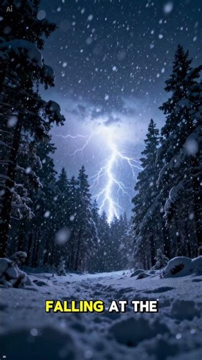 Thundersnow 😱 | Lightning Inside a Blizzard