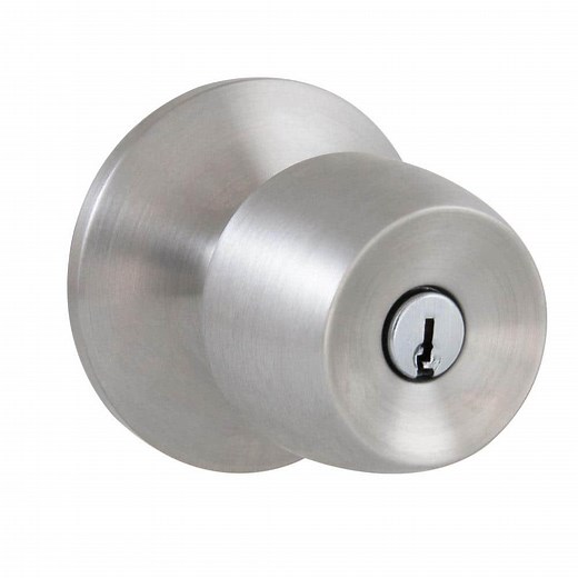 Reviews for Defiant Brandywine Stainless Steel Keyed Entry Door Knob | Pg 1 - The Home Depot