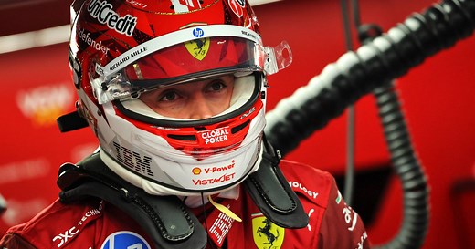 Charles Leclerc reveals baby blue twist on Ferrari helmet for 2026 season