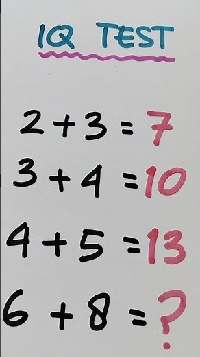 Tes IQ Matematika: Hanya 1% yang Pecahkan Pola Deret Angka Ini!