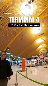 Terminal 4 of Adolfo Suárez Madrid-Barajas Airport.