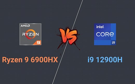 AMD 6900HX vs Intel 12900H - AI两家移动端CPU对比，考虑到价格，你会选哪家？