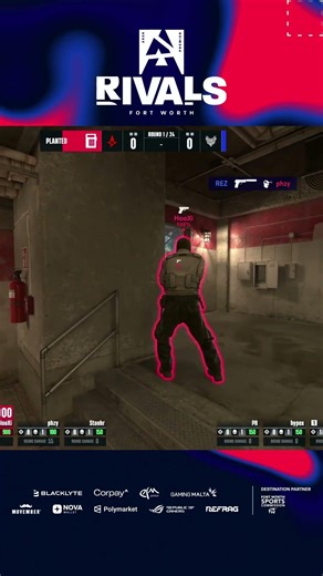 REZ Opens Match with 1v3 Clutch #blast #Rivals #cs #cs2