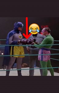 What did you guys think of when Batman boxed The Riddler on the 1966 Batman TV series? #batman #robin #adamwest #burtward #sixties #60s #60snostalgia #easteregg #dccomics #spoiler #riddler #theriddler #frankgorshin #boxing | Rare Action Figures