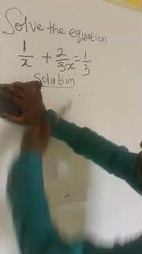 algebraic fraction #algebra #maths