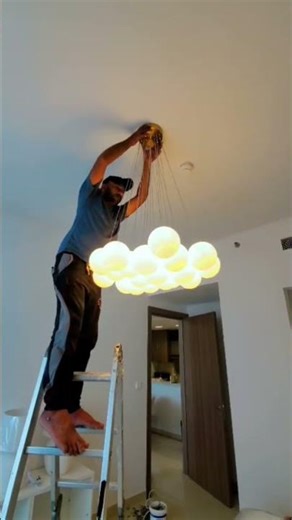 Supply Install new Design Ceiling light #shortvideo #youtubeshorts #uae