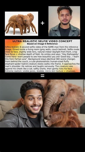 What happens if you cross an Elephant with a Spider? 🐘🕷️