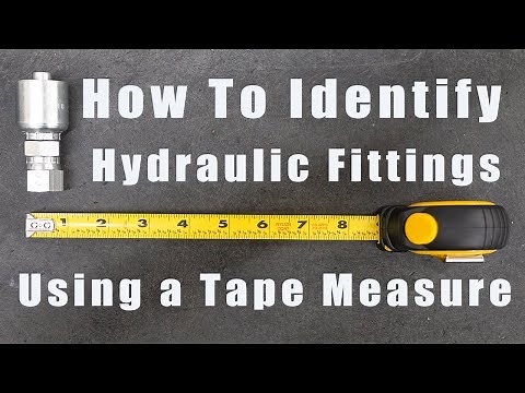 How To Identify Fittings With a Tape Measure HD 1080p