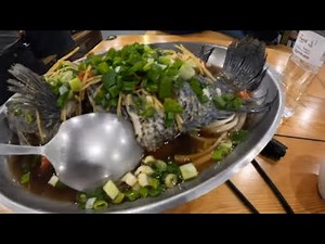 ⁴ᴷ⁶⁰ Eating the BEST STEAMED FISH DISH EVER! | Taitung, Taiwan Aboriginal Restaurant