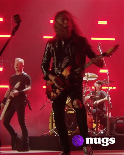 Listen to every show from ‪@metallica‬'s 2025 M72 World Tour in the nugs app ⚡️