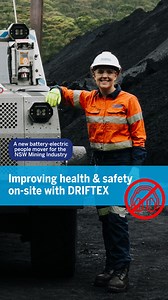 9.1K views · 32 reactions | Ashlea is a Mining Engineer working at a coal mine in Helensburgh. Today, she's sharing some facts about the new DRIFTEX battery-electric people mover, which is helping to improve health and safety in the mining industry. #ResponsibleMining #nswmining #mining #driftex Ampcontrol | NSW Mining | Facebook
