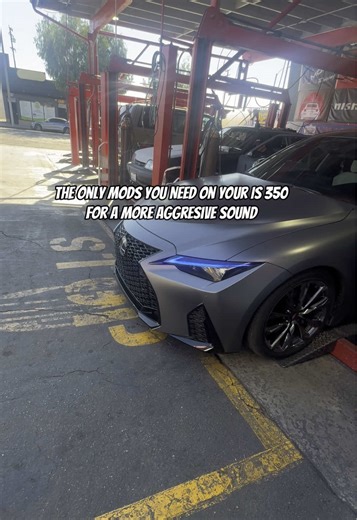 Essential Mods for Your Lexus IS 350 for Aggressive Sound