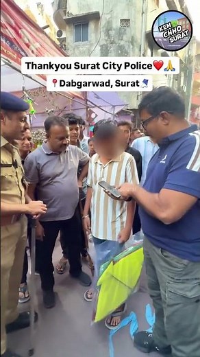 Thankyou Surat City Police For This message!🙏🚨 #kemchhosurat #uttrayan