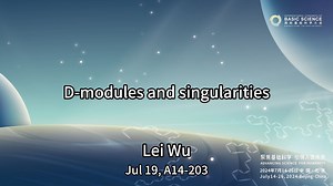 国际基础科学大会-D-modules and singularities-Lei Wu_哔哩哔哩_bilibili