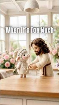 He knew Exactly What That Sheep Needed🤍 #god #christianmusic #anxietyrelief