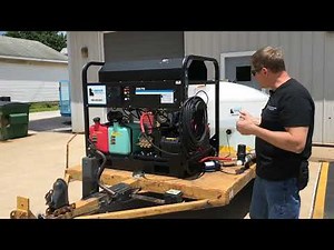 Trailer Mounted Hot Water Pressure Washer - Old to New!