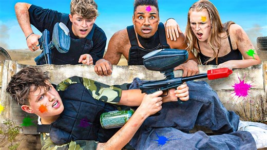 Hide & Seek XXL - Chaos in der Paintball-Arena!