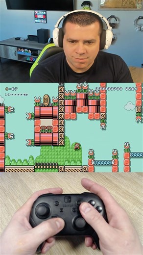 This isnt your normal Super Mario level [Kaizo Mario]