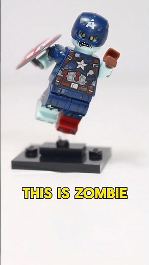 LEGO Zombie Captain America! #legomarvel