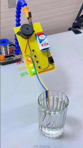 Build a Smart Water Tank Overflow Alarm Circuit Easily!