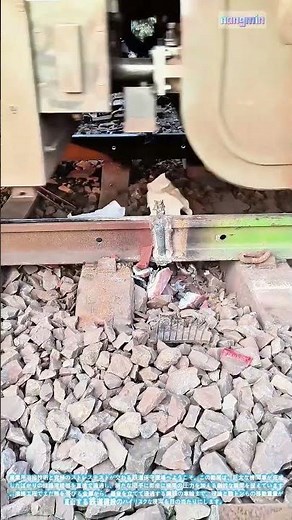 信じられない！列車が極限の圧力下で新溶接された線路継手をテストする方法