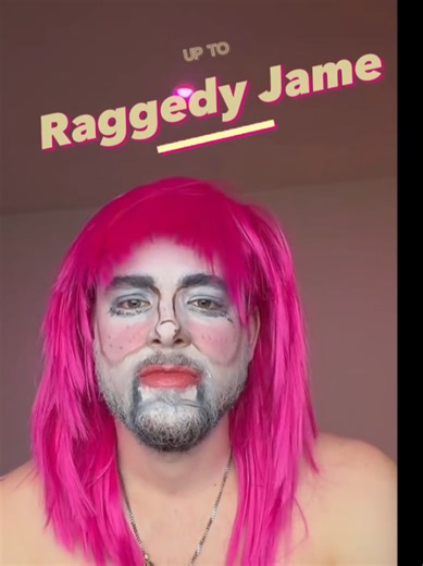 #CapCut James as Raggedy Anne @James 🥜