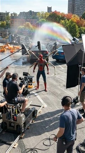 Spider-man Brand New Day: Backstage #backstage #film #spiderman #filmmaking