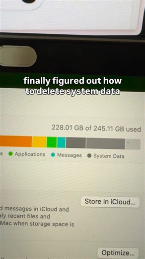 it’s been oolong on Instagram: "Finder > Go > Go to folder > ~/library/ > enter > CMD + J (to see system size) > check “Calculate all sizes” > delete large folders and check with ChatGPT on which ones are safe to delete Spent too long figuring this out 🙈"