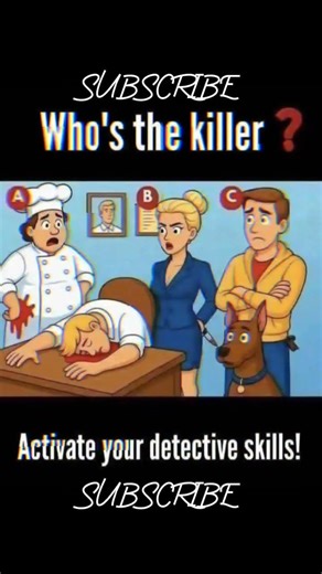 INSANE Detective Puzzle: Chef, Woman, Man or Dog – Who’s Guilty? You Won't Believe It!