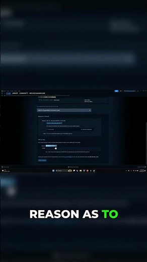Tell Steam Why You Want a Refund!