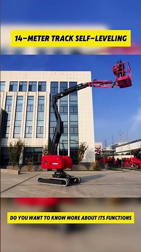 Boom Lift Performance Testing | Mobile Elevated Work PlatformDemonstration #aerialworkplatform