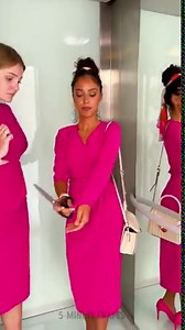 She transformed her outfit in a small elevator with one cut! 😲 | 5-Minute Crafts Family