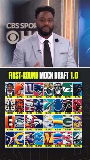 Full first-round #NFL Mock Draft ✅ Any surprises? 🤔 | Los Angeles Chargers on CBS Sports