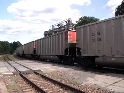 8/23/2009 UP 7232 meets AMTRAK 313 AWESOME K5LA on 313