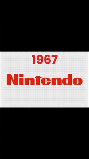 Evolution of Nintendo logo