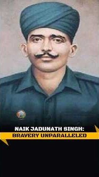 How one soldier held the line against impossible odds | #shorts #naikjadunathsingh #paramvirchakra