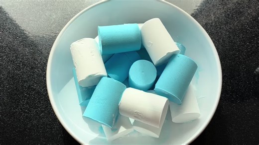 🩵🩵#asmr #crush #解压 #blue | crunches asmr