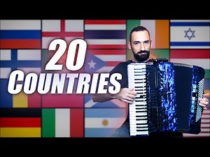 [Accordion] 20 Iconic Melodies from 20 Countries Accordion Around the World
