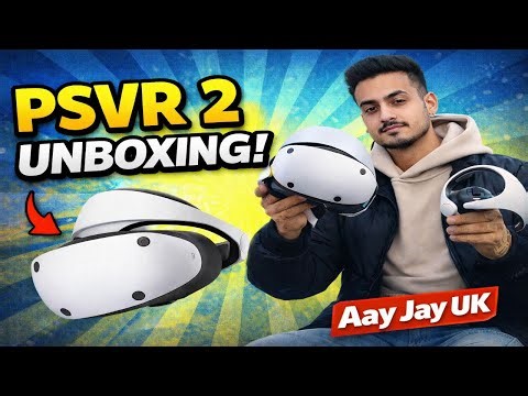 Sony PSVR 2 Unboxing & Setup | First Look | AAY JAY UK